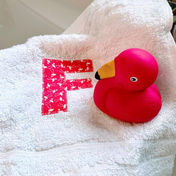 Fabulous Flamingos - Face Cloth and Flamingo Bath Toy