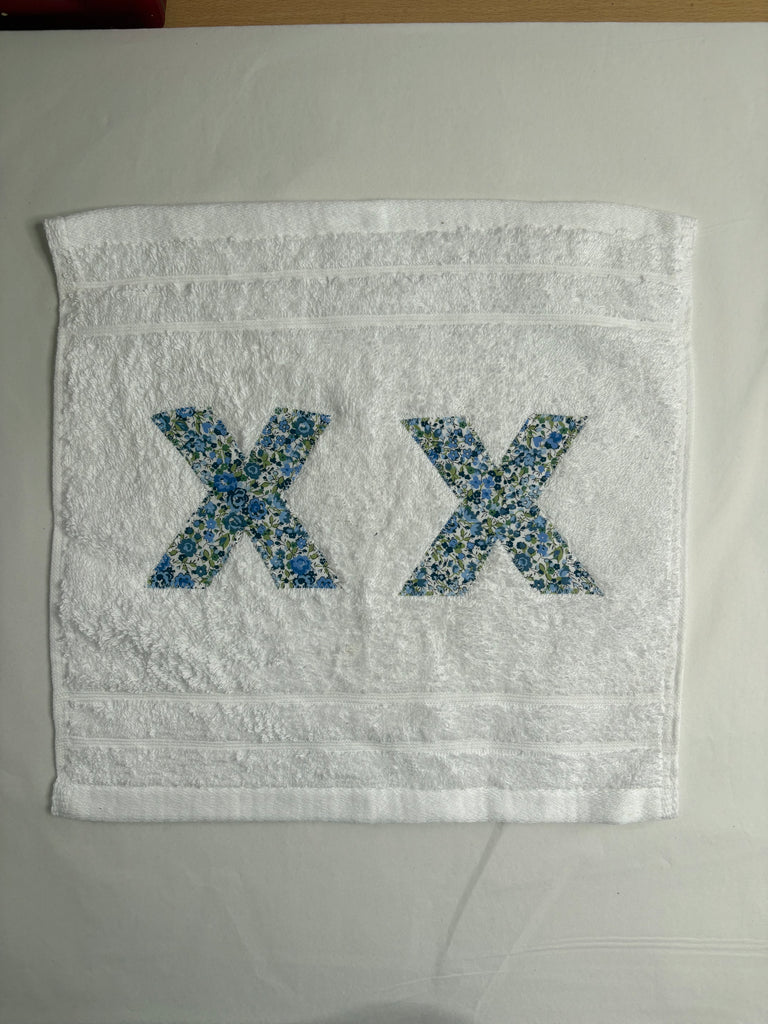 XX in Cornflower Capers - Face Cloth