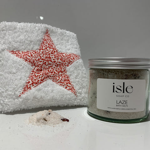 Laze Bath Salts by Isle Soap Co